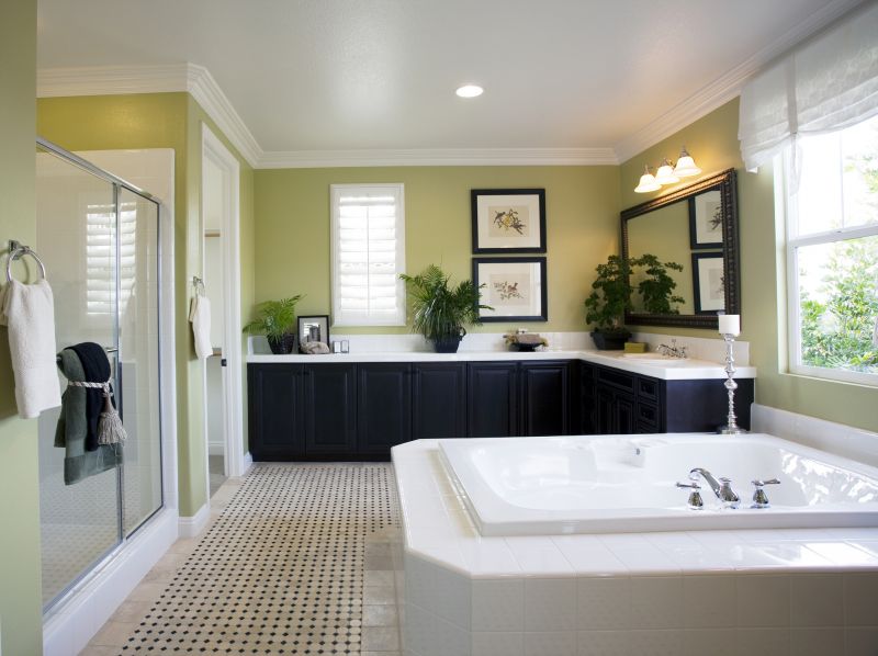Elegant Bathroom Flooring